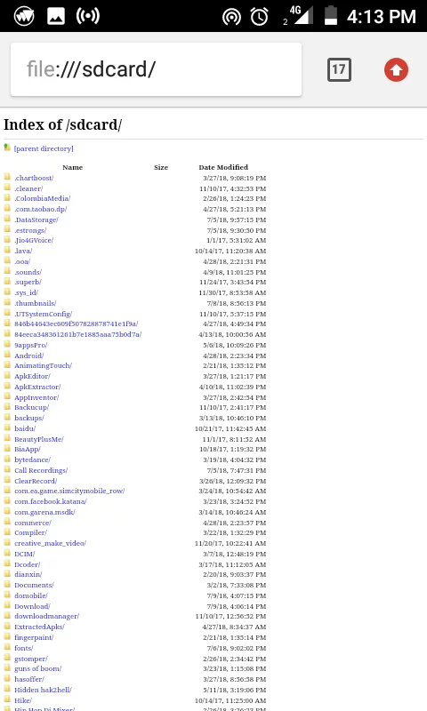 File Sdcard Or How To View And Open Your Files In The Browser