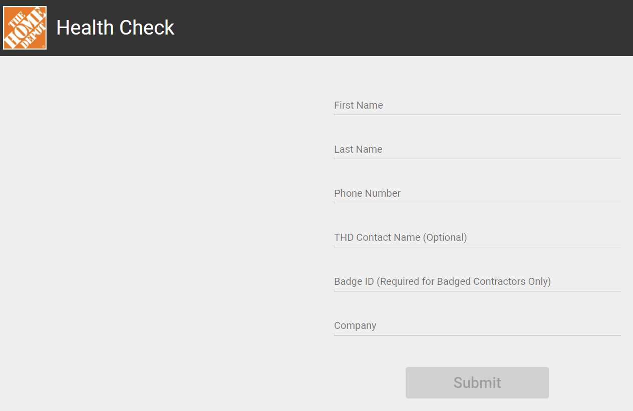 Home Depot Health Check App Login 2022 Tech Kalture