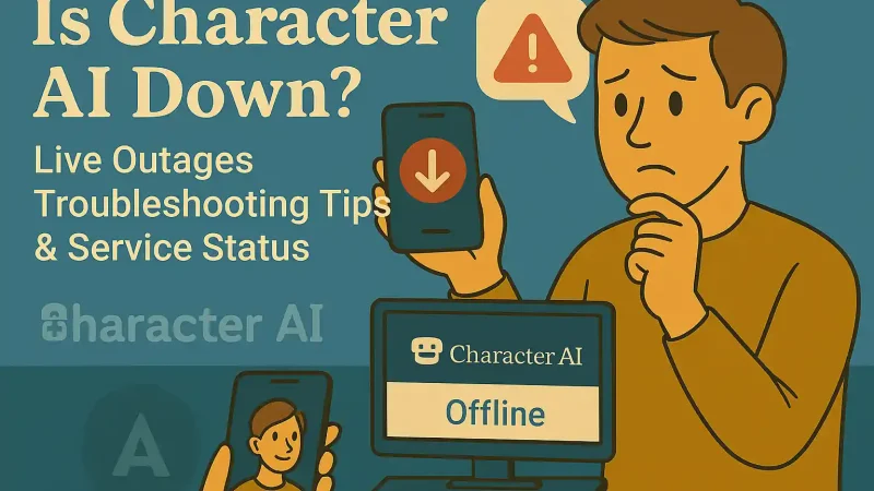 Is Character AI Down? Live Outages, Troubleshooting Tips & Service Status
