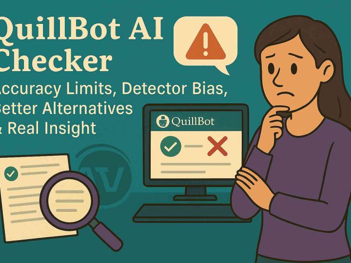 QuillBot AI Checker: Accuracy Limits, Detector Bias, Better Alternatives & Real Insight