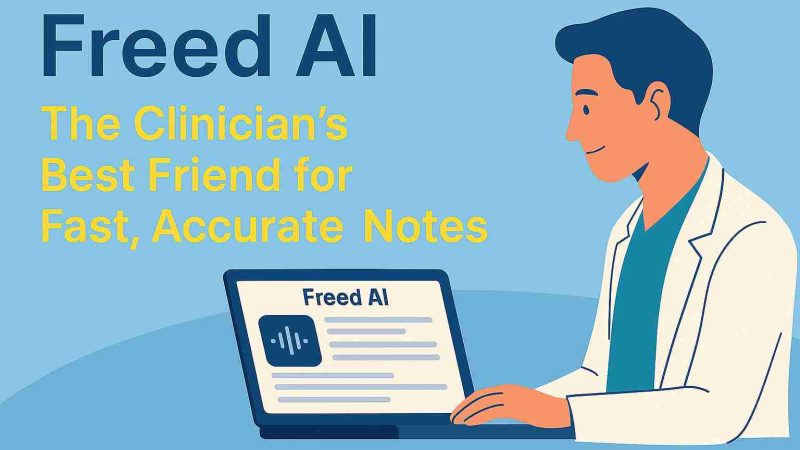 Freed AI: The Clinician’s Best Friend for Fast, Accurate Notes