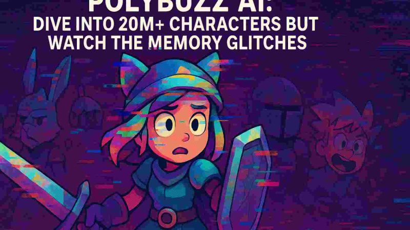 Polybuzz AI: Dive Into 20M+ Characters But Watch the Memory Glitches