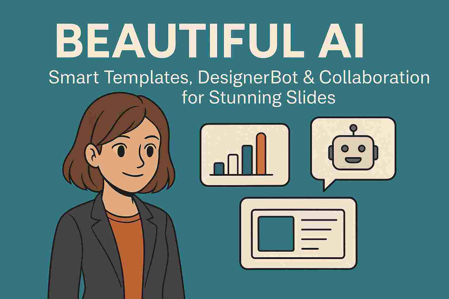 Beautiful AI: Smart Templates, DesignerBot & Collaboration for Stunning Slides