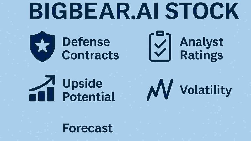BigBear.ai Stock: Defense Contracts, Analyst Ratings, Upside Potential, Volatility & Forecast