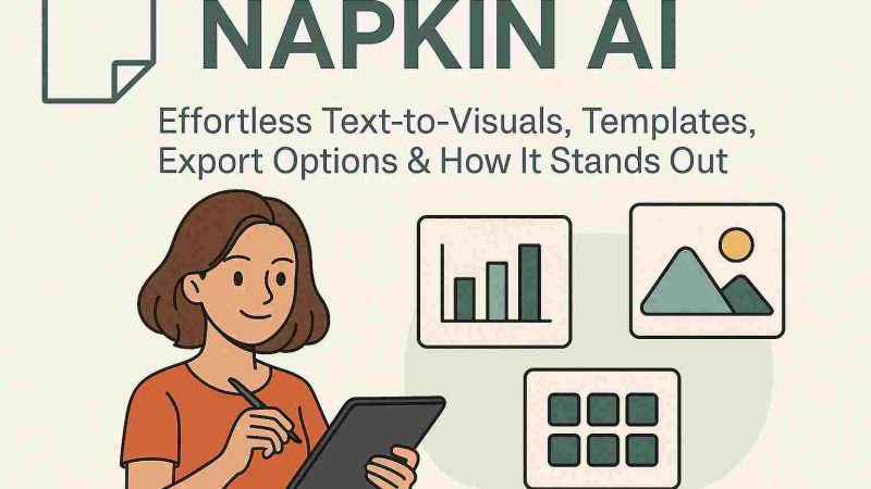 Napkin AI: Effortless Text-to-Visuals, Templates, Export Options & How It Stands Out