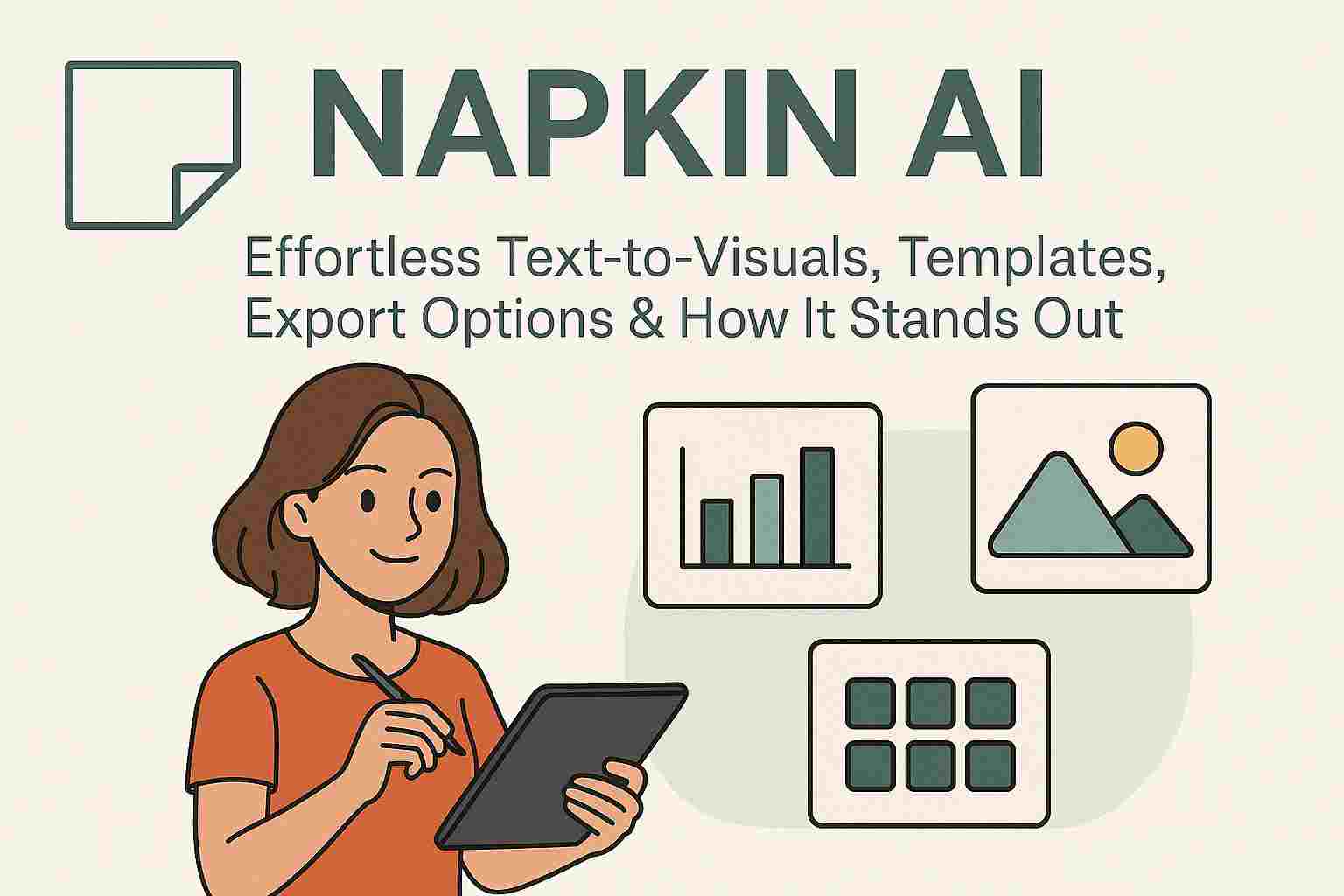 Napkin AI: Effortless Text-to-Visuals, Templates, Export Options & How It Stands Out