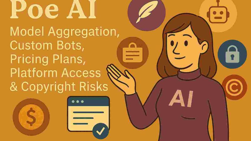 Poe AI: Model Aggregation, Custom Bots, Pricing Plans, Platform Access & Copyright Risks