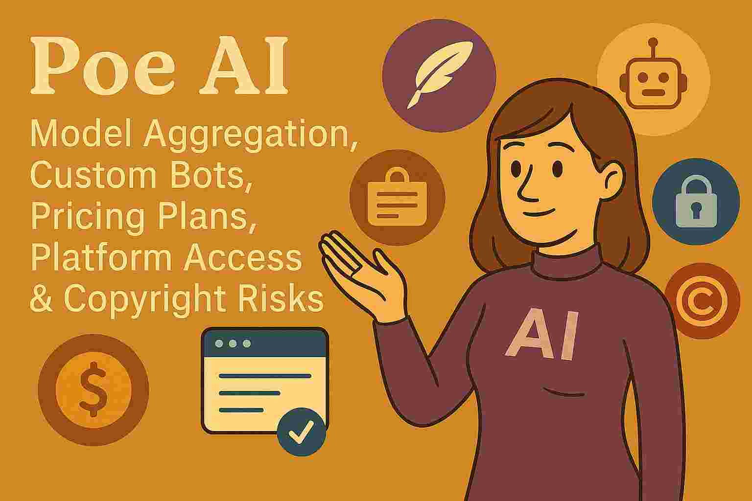Poe AI: Model Aggregation, Custom Bots, Pricing Plans, Platform Access & Copyright Risks