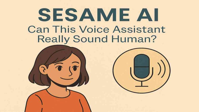 Sesame AI: Can This Voice Assistant Really Sound Human?