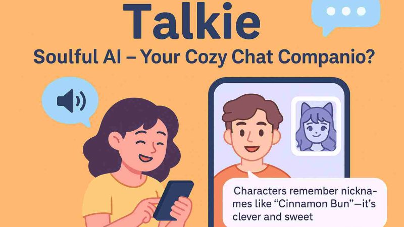 Talkie: Soulful AI Your Cozy Chat Companion? Let’s Unpack the Magic & Mayhem