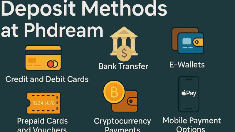 Deposit Methods at Phdream: A Complete Guide for Players